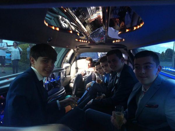 scool prom limo hire