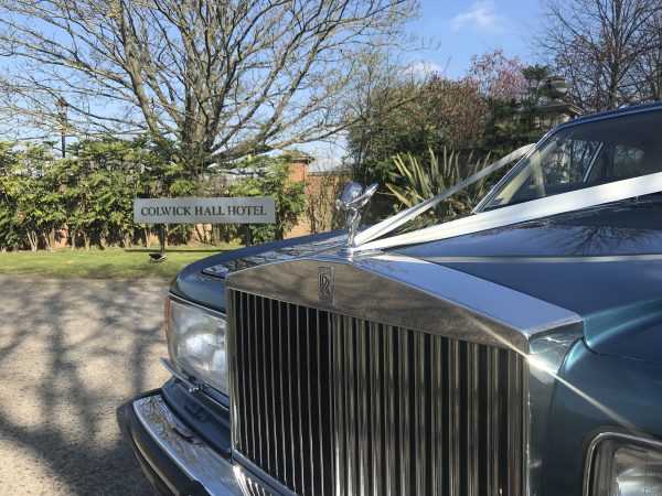classic wedding car nottingham, rolls royce hire